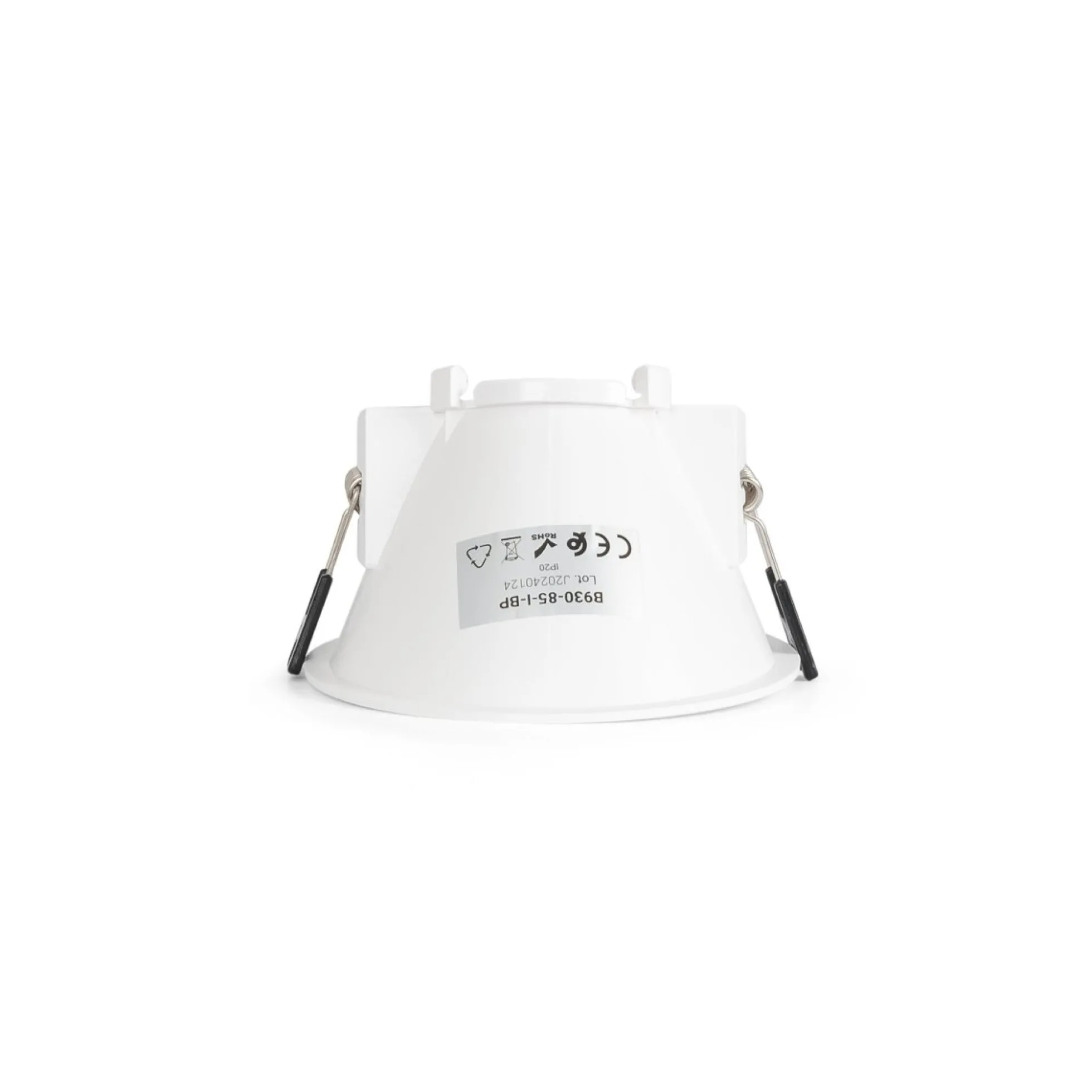 Aro downlight redondo asimétrico - Bajo UGR - Corte Ø85mm
