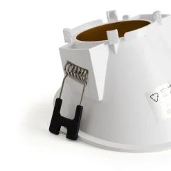 Aro downlight redondo asimétrico - Bajo UGR - Corte Ø85mm
