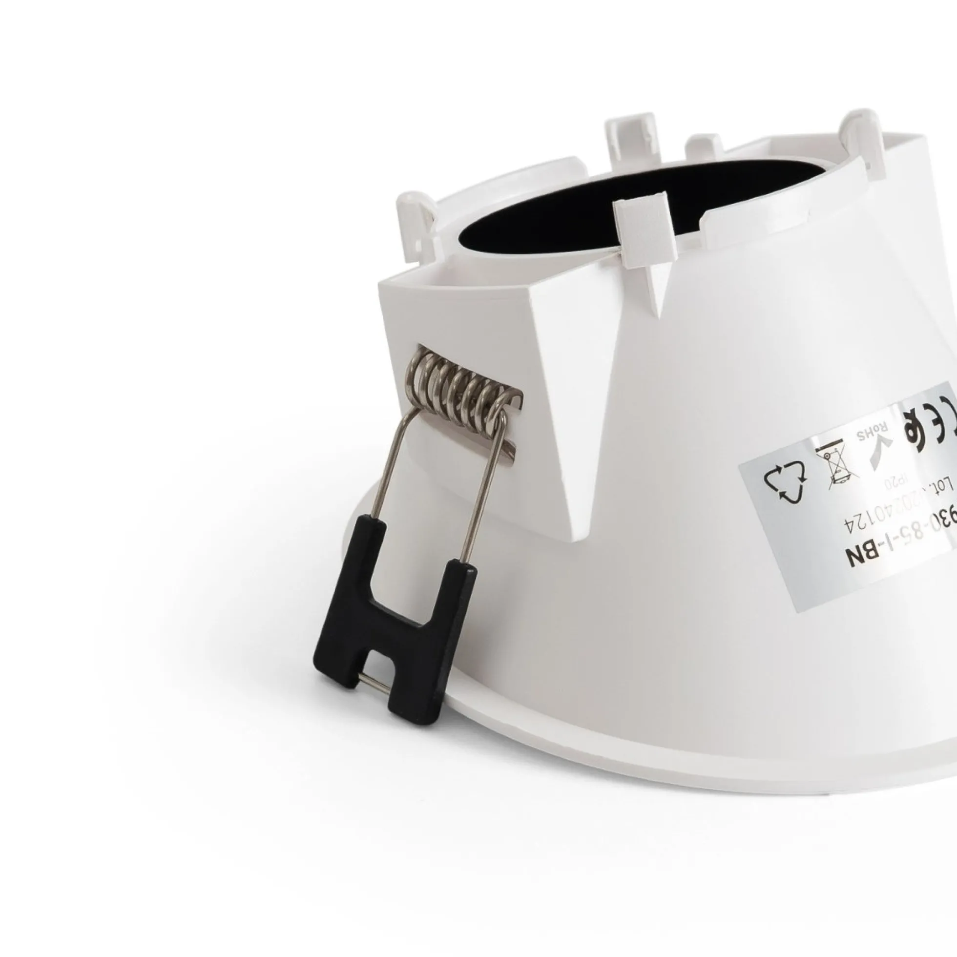 Aro downlight redondo asimétrico - Bajo UGR - Corte Ø85mm