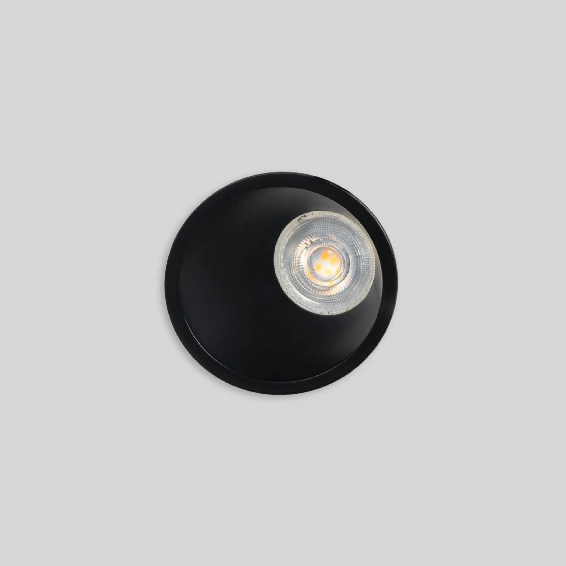 Aro downlight redondo asimétrico - Bajo UGR - Corte Ø85mm