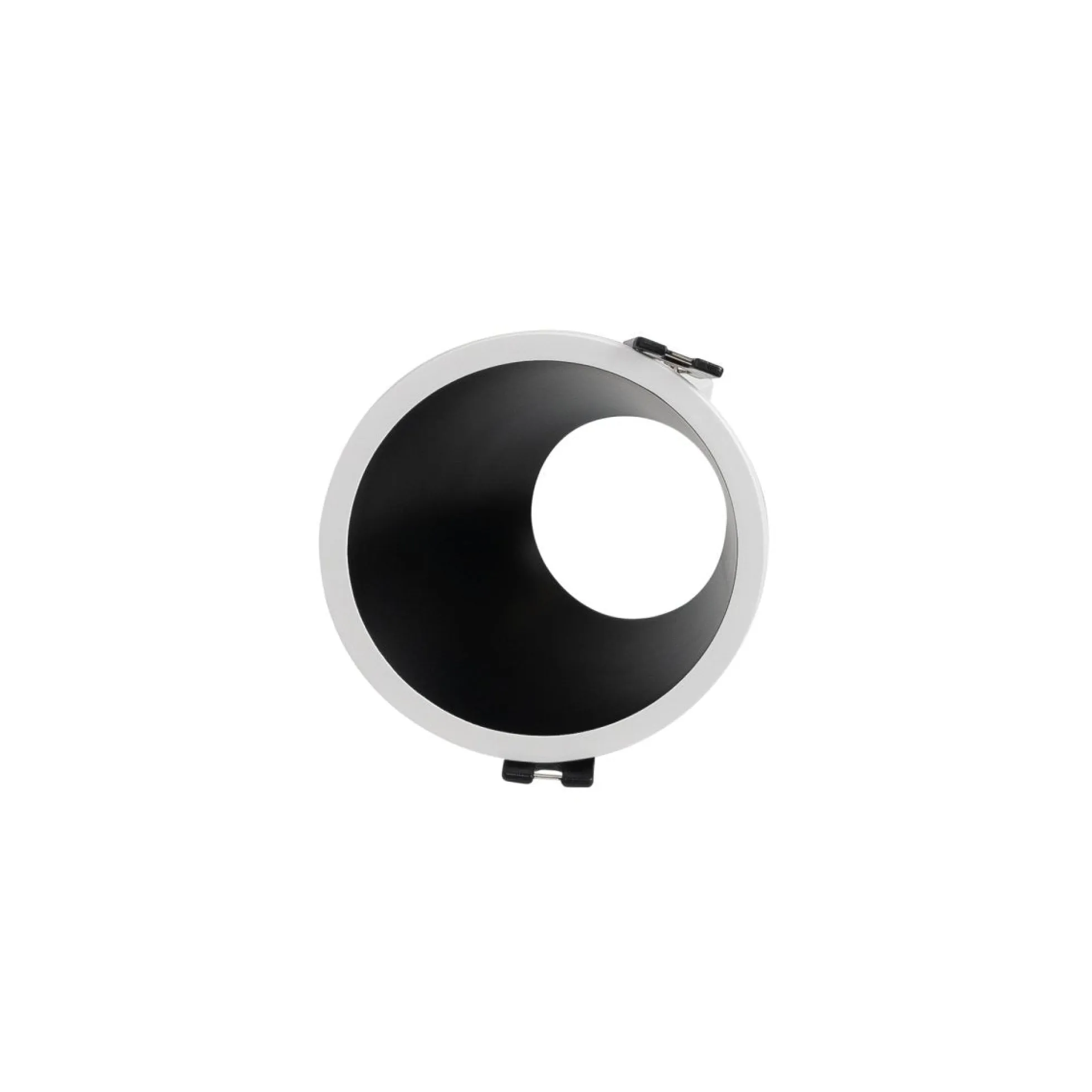 Aro downlight redondo asimétrico - Bajo UGR - Corte Ø85mm