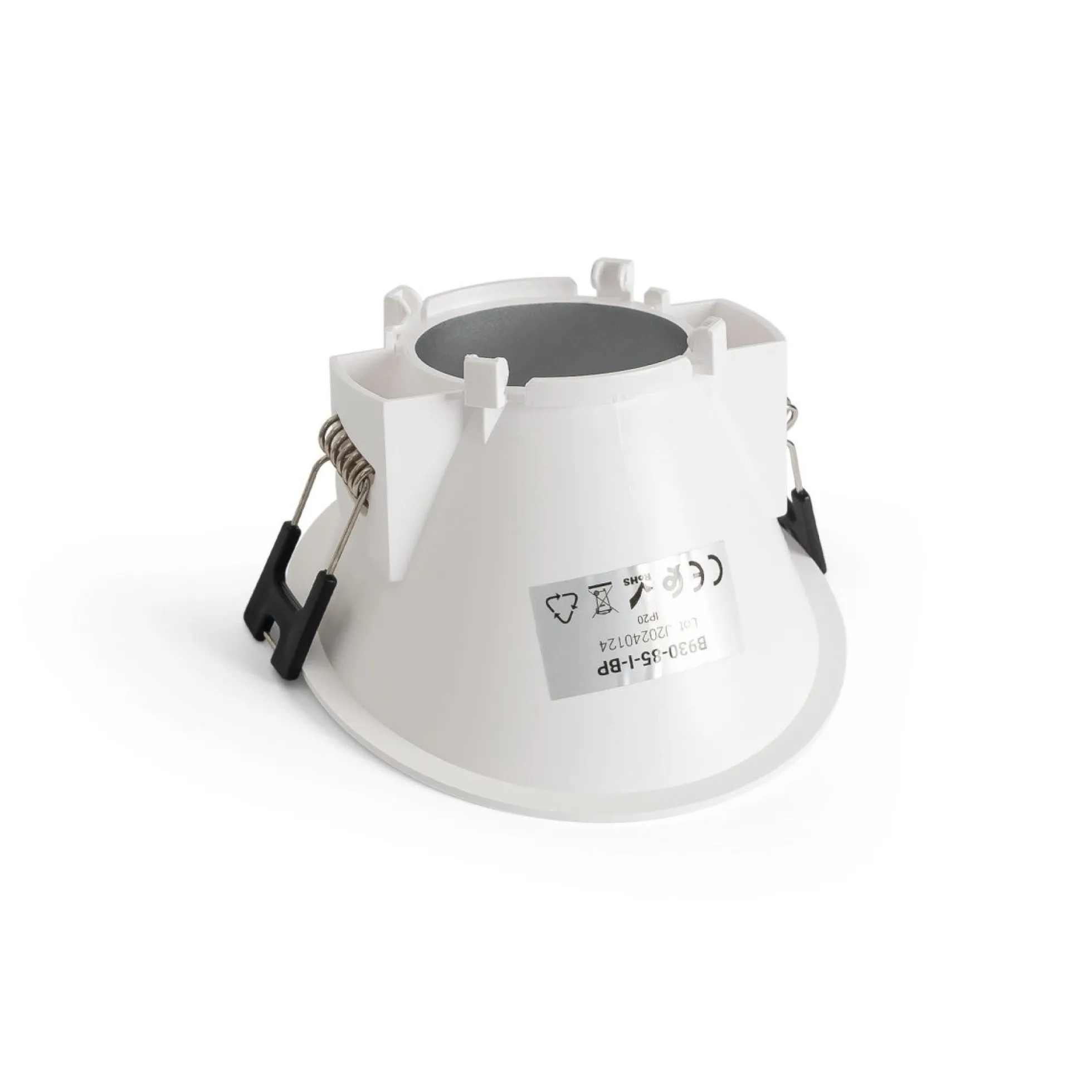 Aro downlight redondo asimétrico - Bajo UGR - Corte Ø85mm