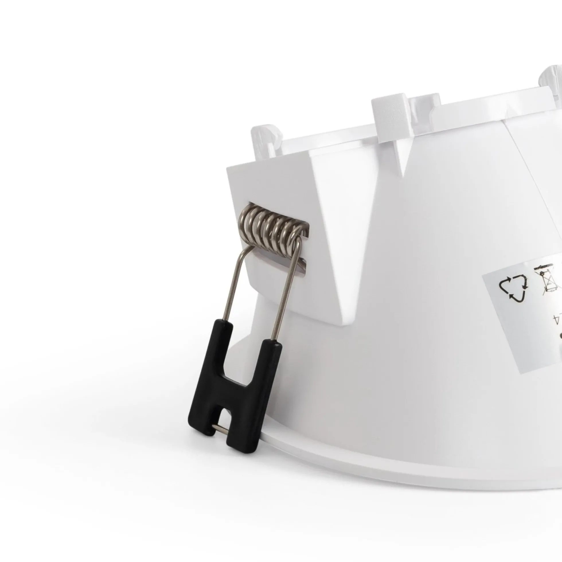 Aro downlight redondo asimétrico - Bajo UGR - Corte Ø85mm