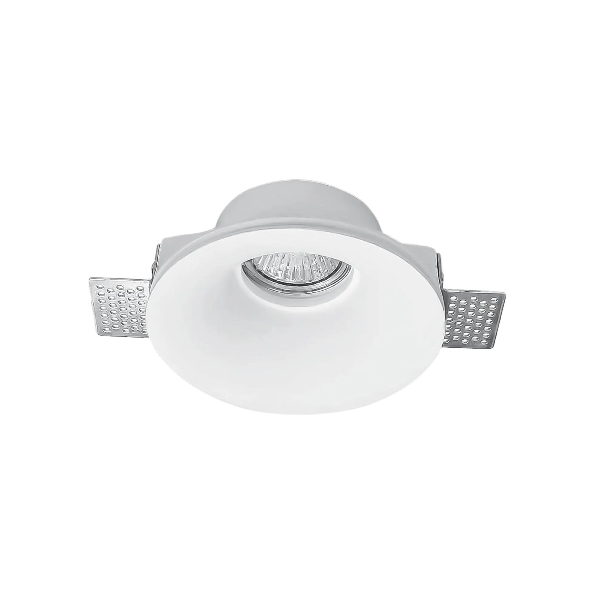 Aro downlight redondo de escayola "MUR" - GU10 - ø100mm