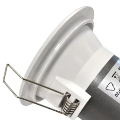 Aro Empotrable Fijo para Focos LED – Serie KOPPA | Diámetro de Corte 65–75 mm
