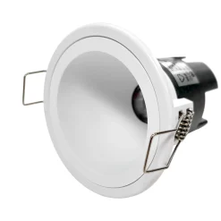 Aro Empotrable Fijo para Focos LED – Serie KOPPA | Diámetro de Corte 65–75 mm