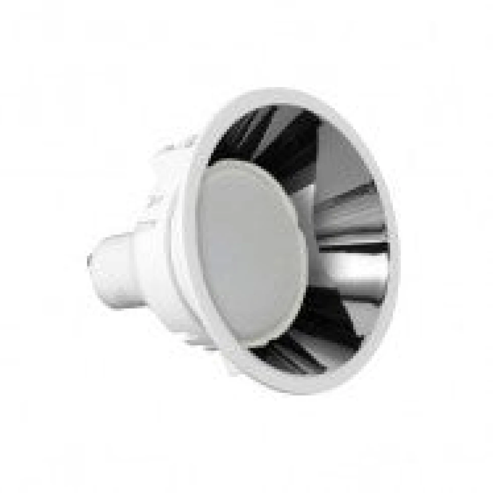 Aro empotrable Ø75mm MR16, GU10 bajo UGR
