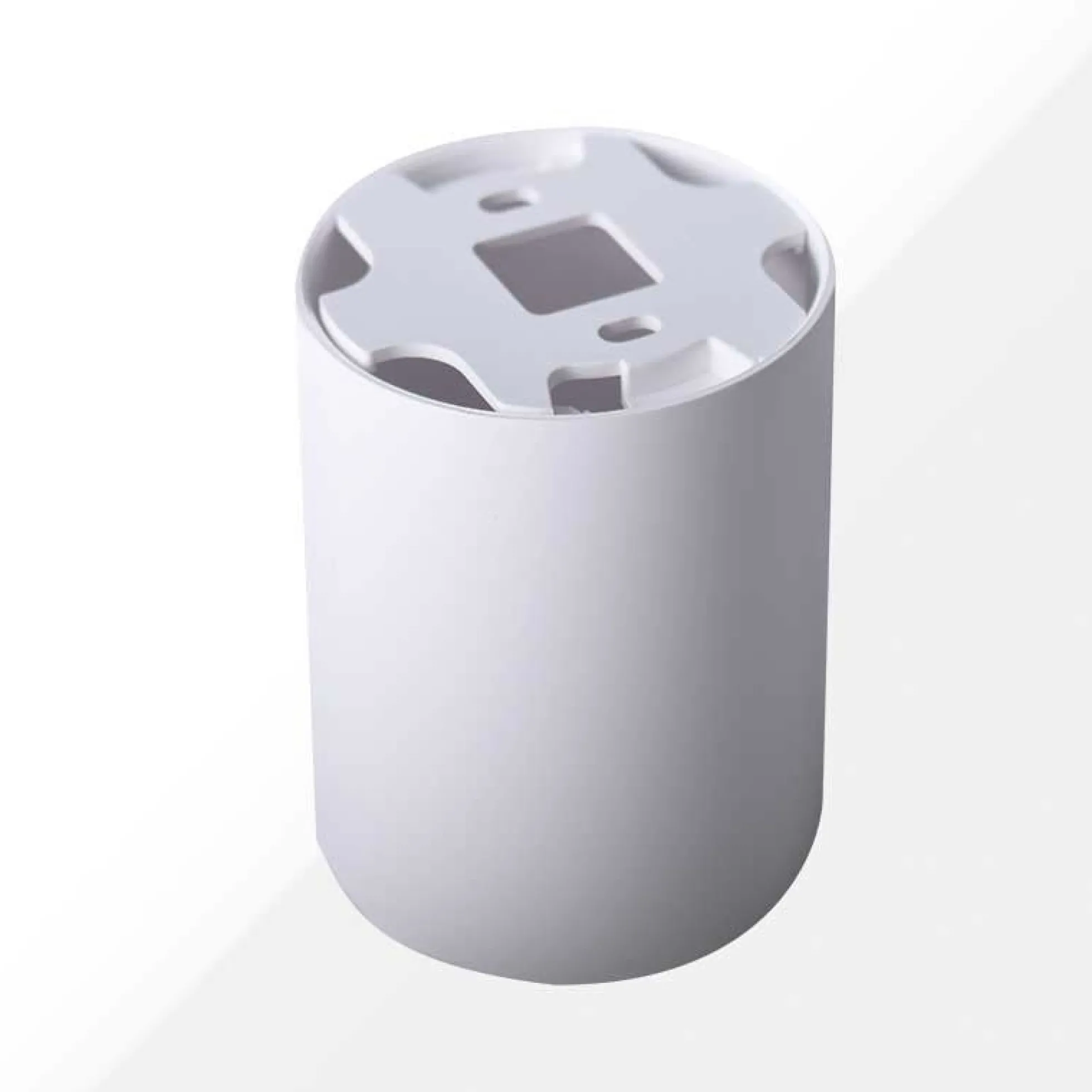 Aro tubular para bombilla GU10 – Efecto aplique de techo