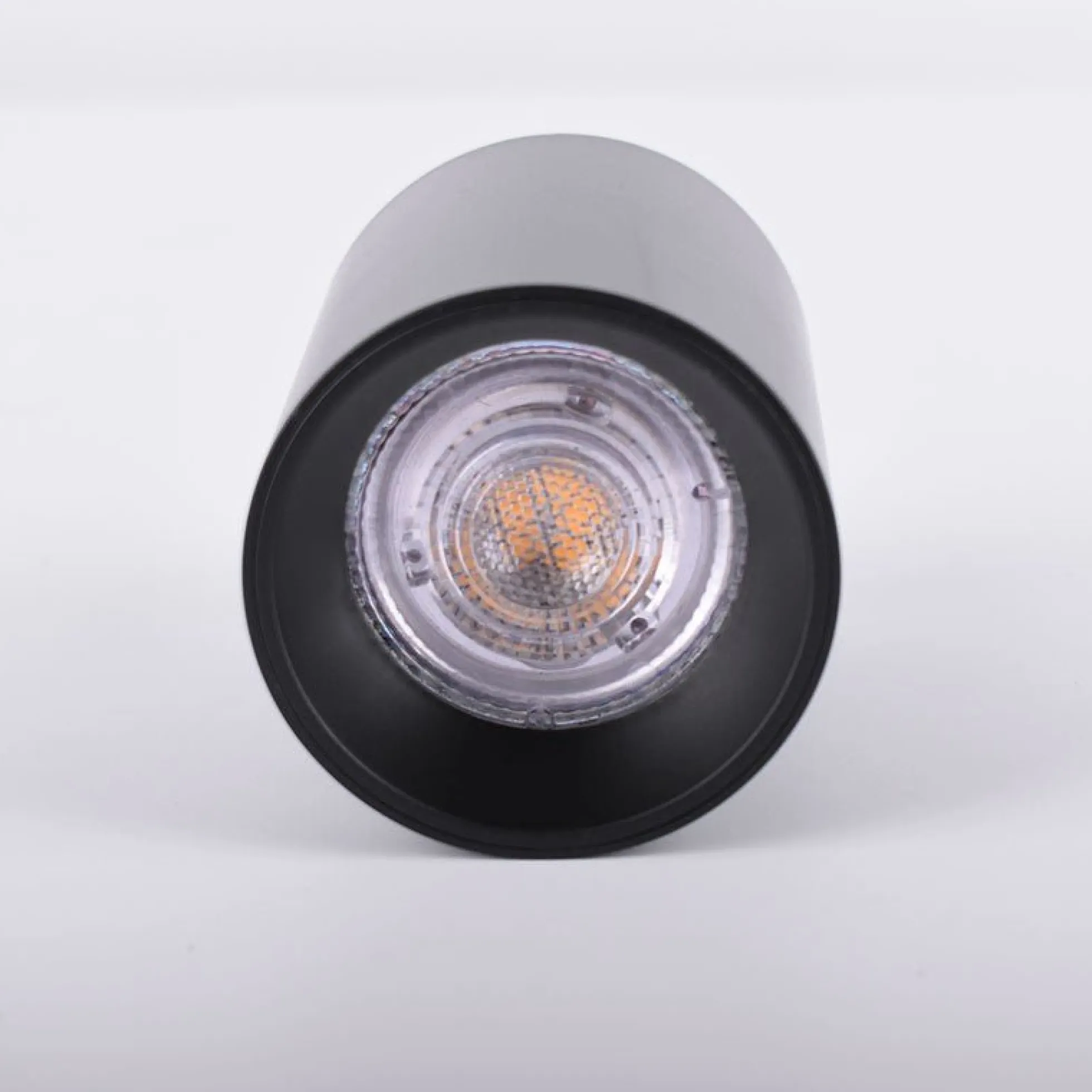 Aro tubular para bombilla GU10 – Efecto aplique de techo