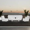 Asiento luminoso LED RGBW - 16W - Recargable - IP65