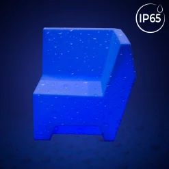 Asiento luminoso LED RGBW - 16W - Recargable - IP65
