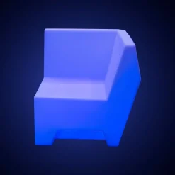 Asiento luminoso LED RGBW - 16W - Recargable - IP65