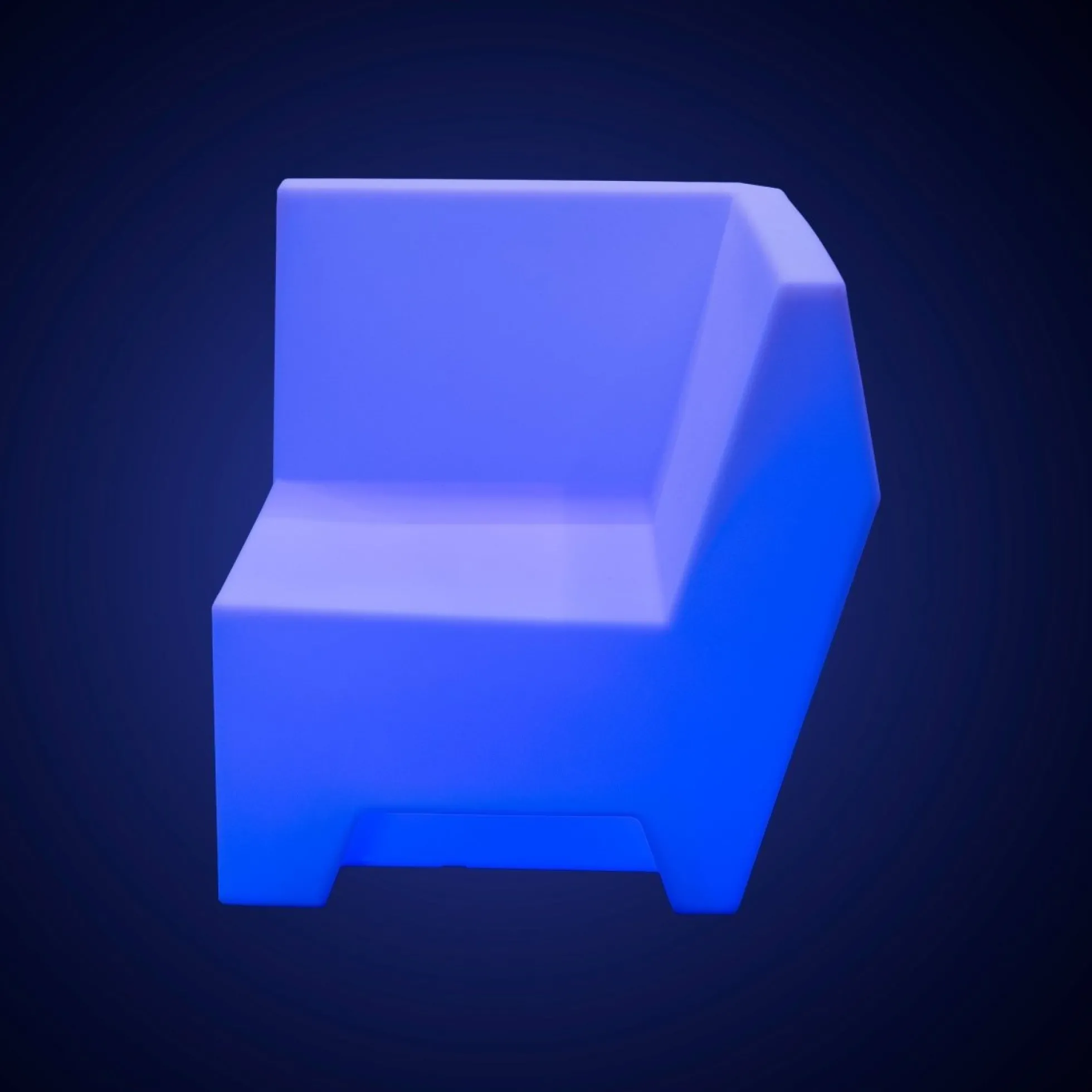 Asiento luminoso LED RGBW - 16W - Recargable - IP65
