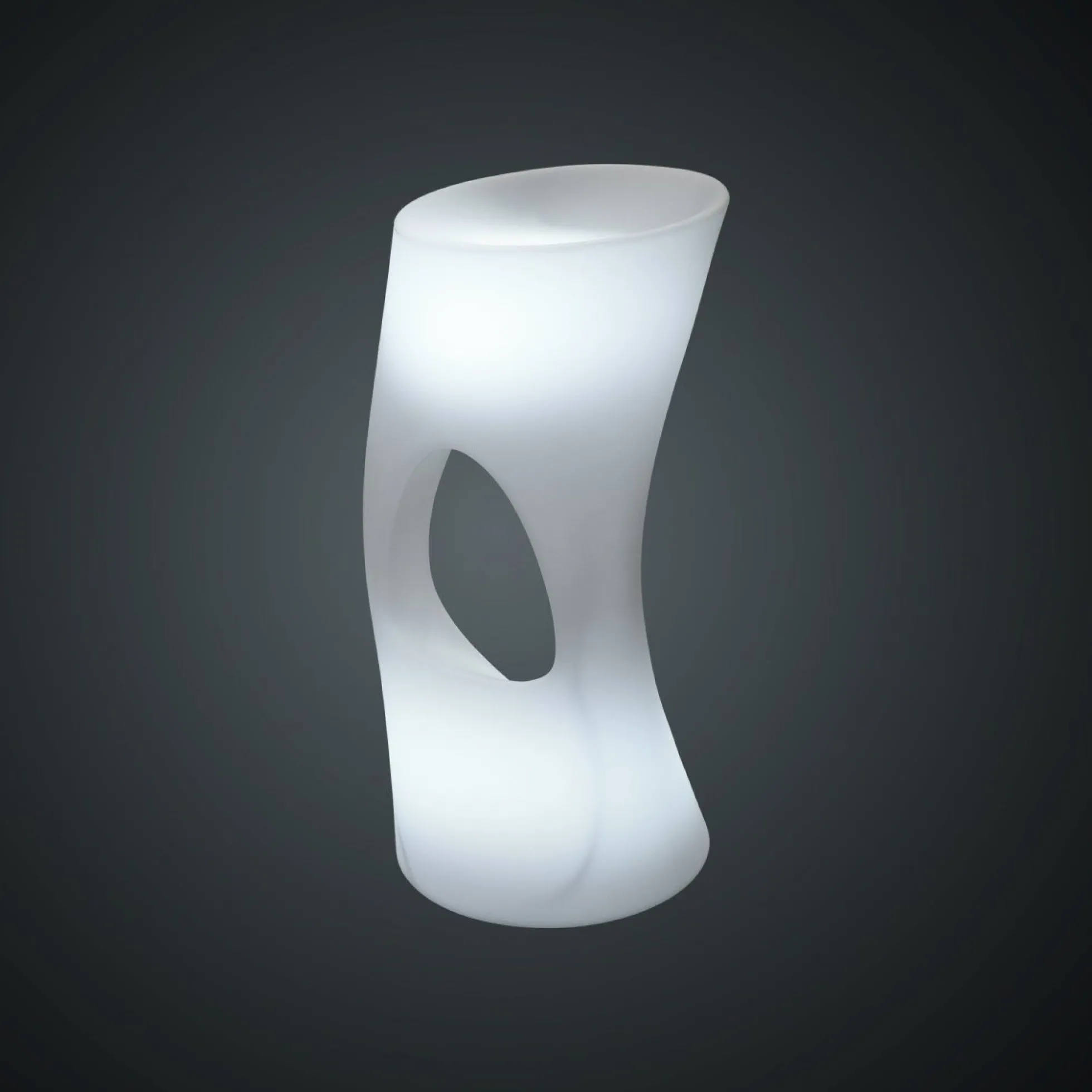 Asiento luminoso LED RGBW - 12W - Recargable