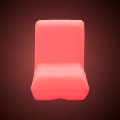 Asiento luminoso LED RGBW - 16W - Recargable