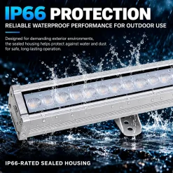 Bañador de pared LED RGB+CCT 48W control RF/WiFi | Mi Light