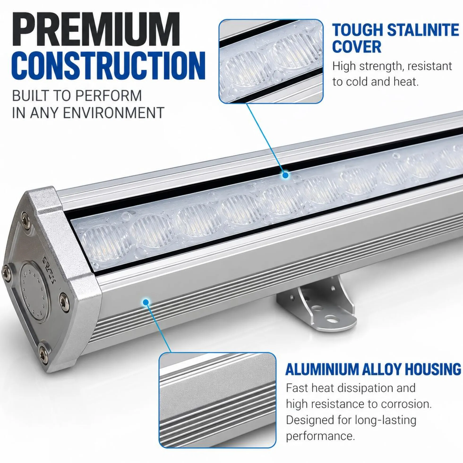 Bañador de pared LED RGB+CCT 24W control RF/WiFi | Mi Light - RL1-24