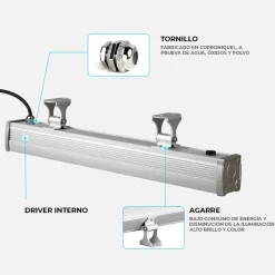 Bañador de pared LED RGB+CCT 24W control RF/WiFi | Mi Light - RL3-24