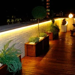 Bañador LED flexible monocolor 24V DC - 5 metros - 2700K - IP67