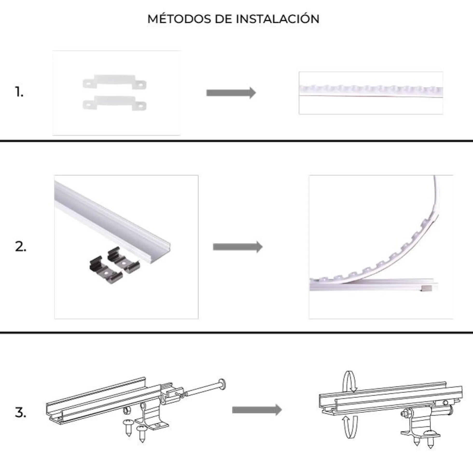 Bañador LED flexible RGB 24V DC - 5 metros - IP67