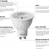 Baliza de suelo LED empotrable CCT FUMAGALLI CECI 90 GU10 3,5W