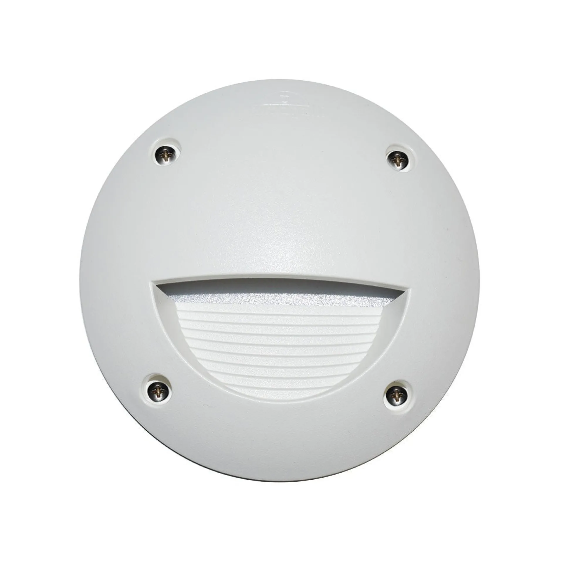 Baliza empotrable Blanca FUMAGALLI "LETI 100 ROUND-ST" GX53 - 3W - Luz neutra -IP66