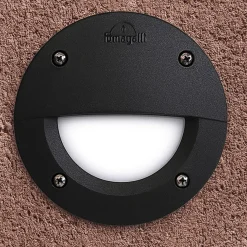 Baliza empotrable LED FUMAGALLI "LETI 100 ROUND-EL" - GX53 - 3W - IP66