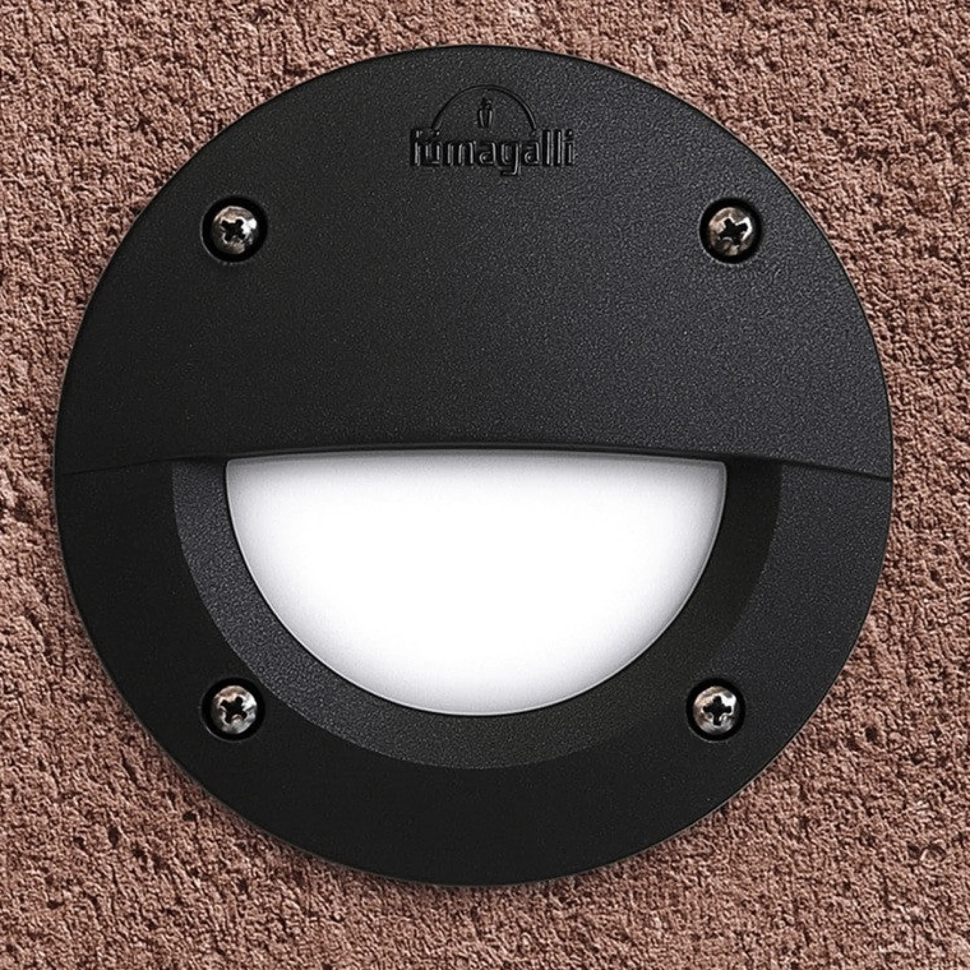 Baliza empotrable LED FUMAGALLI "LETI 100 ROUND-EL" - GX53 - 3W - IP66