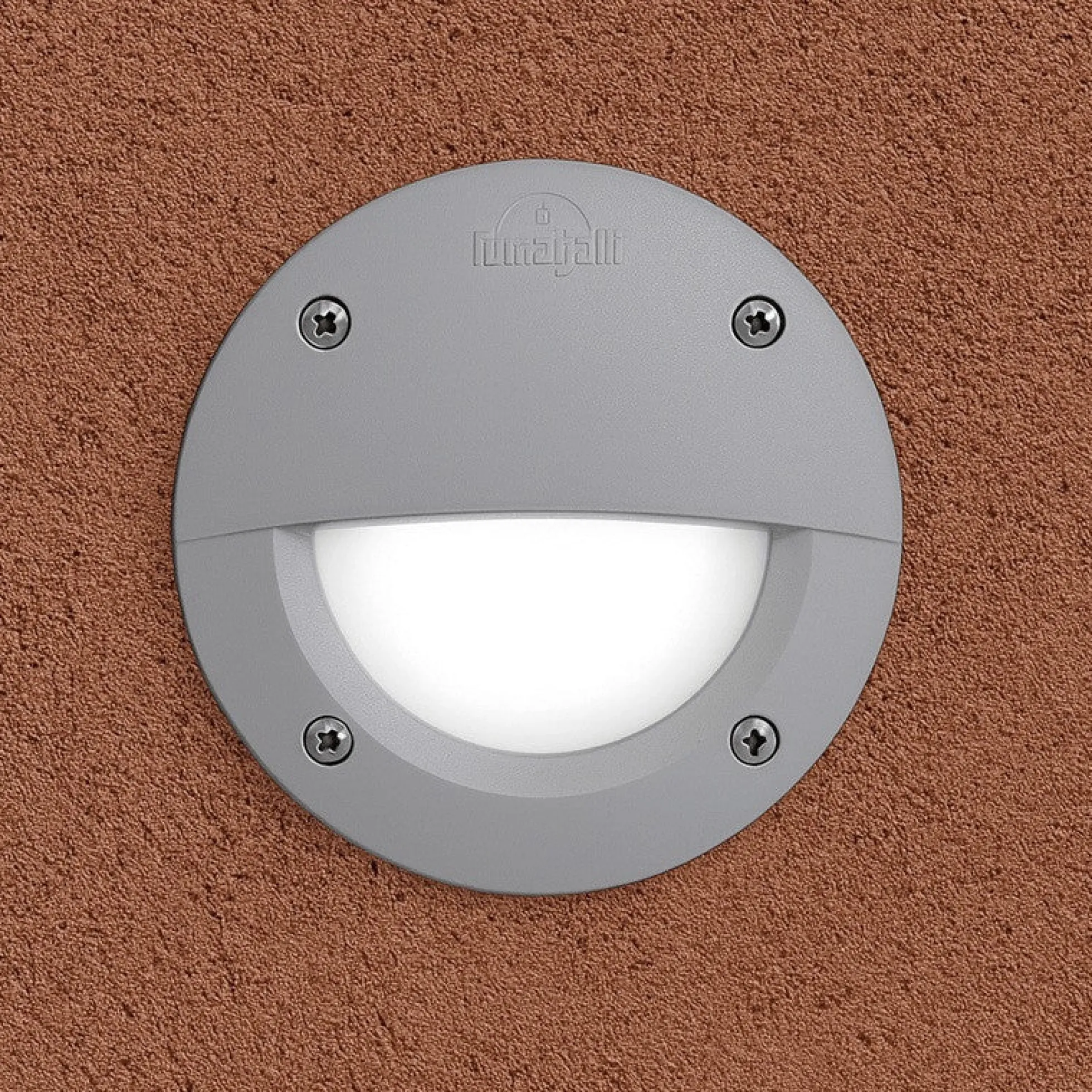 Baliza empotrable LED FUMAGALLI "LETI 100 ROUND-EL" - GX53 - 3W - IP66