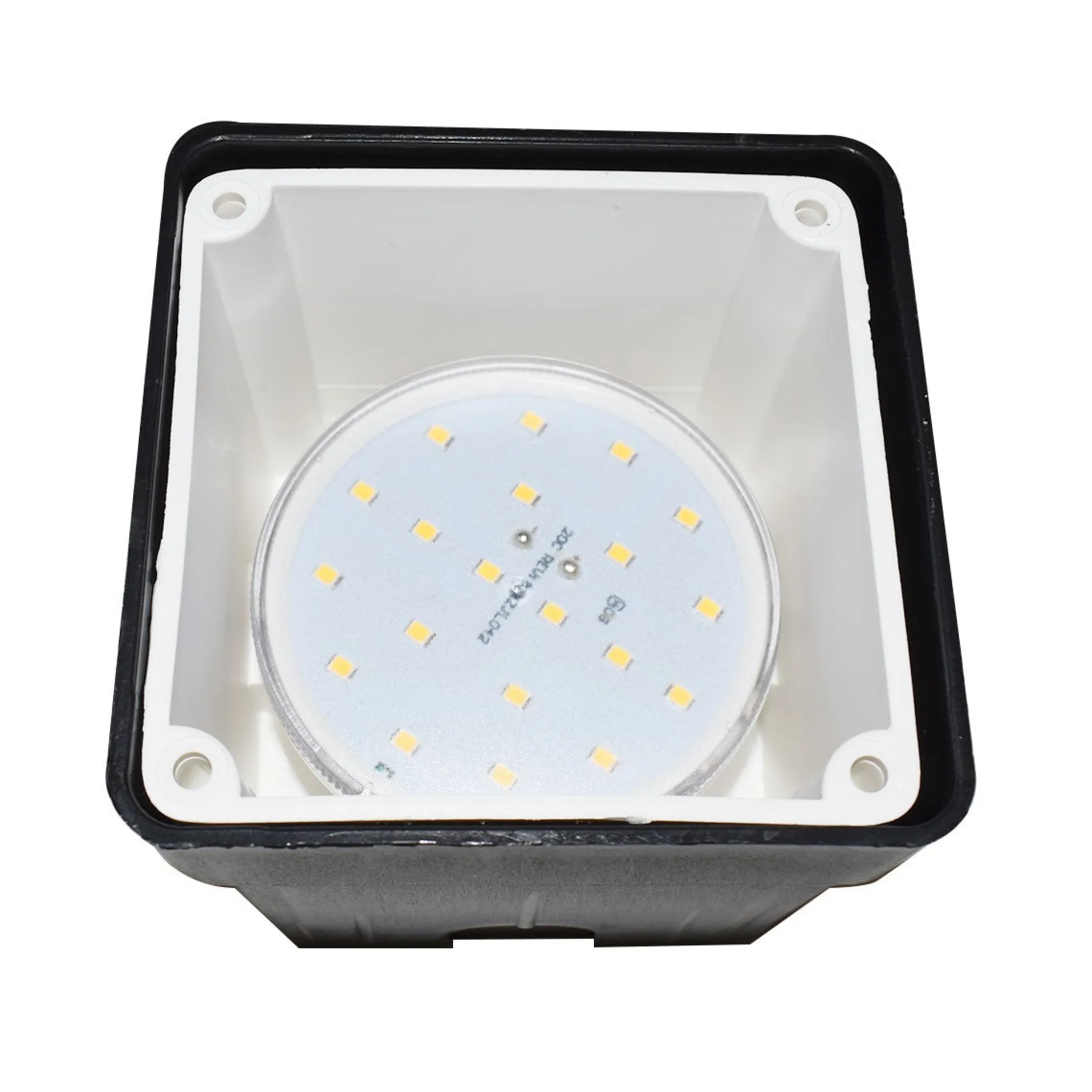 Baliza empotrable LED FUMAGALLI "LETI 100 ROUND-ST" GX53 - 3W - IP66