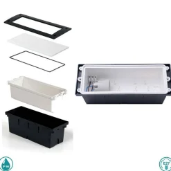 Baliza empotrable LED Fumagalli LETI 300 E27