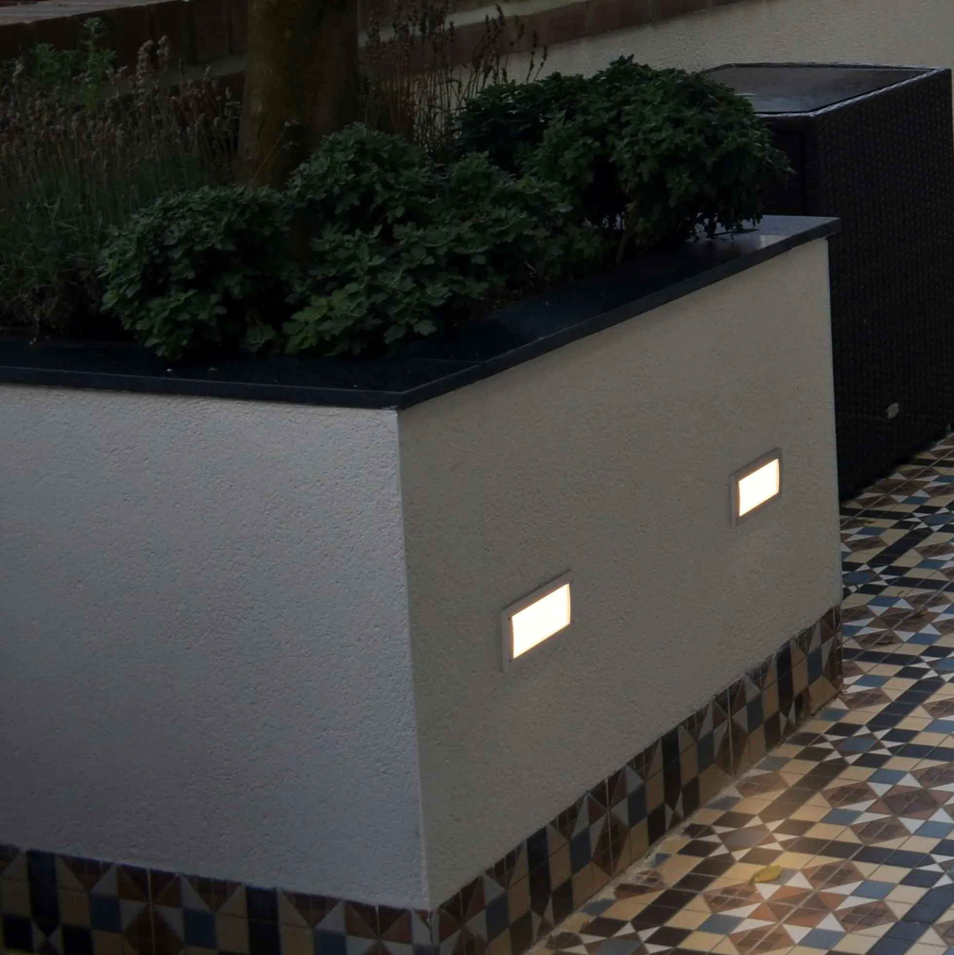 Baliza empotrable LED Fumagalli LETI 300 E27