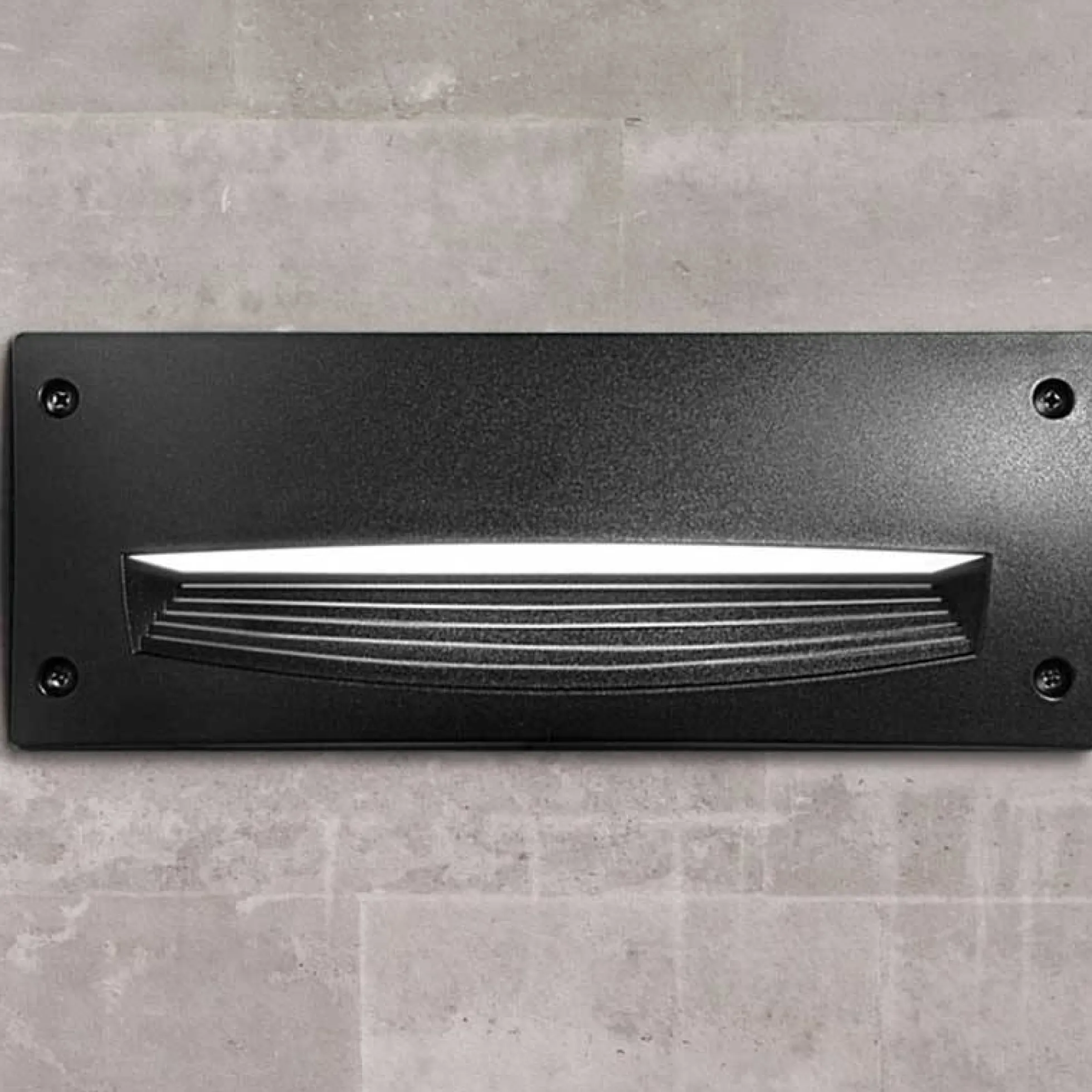Baliza empotrable pared Fumagalli "LETI 300 HS" - 1 x E27