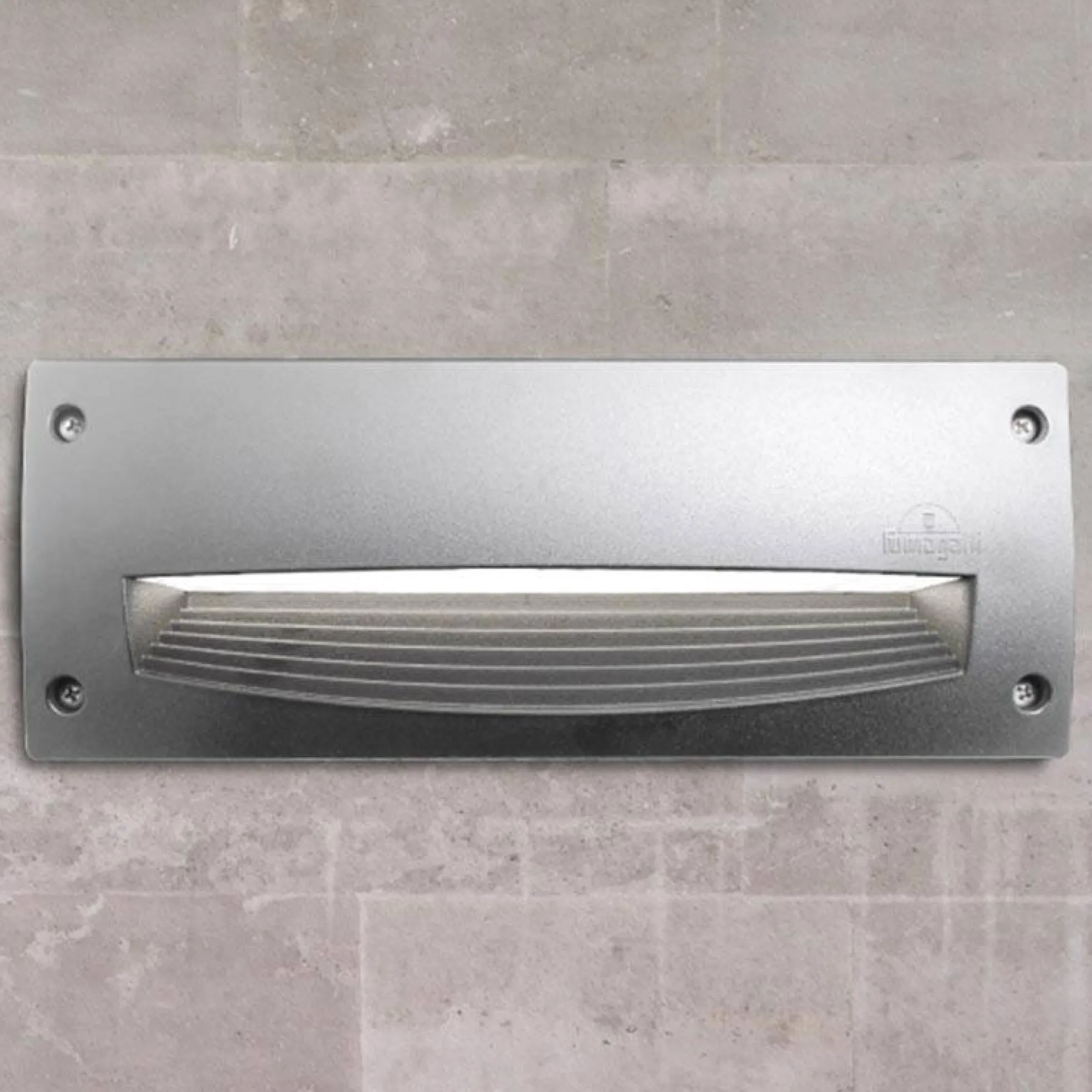 Baliza empotrable pared Fumagalli "LETI 300 HS" - 1 x E27