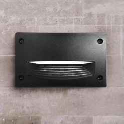 Baliza exterior LED empotrable pared Fumagalli 