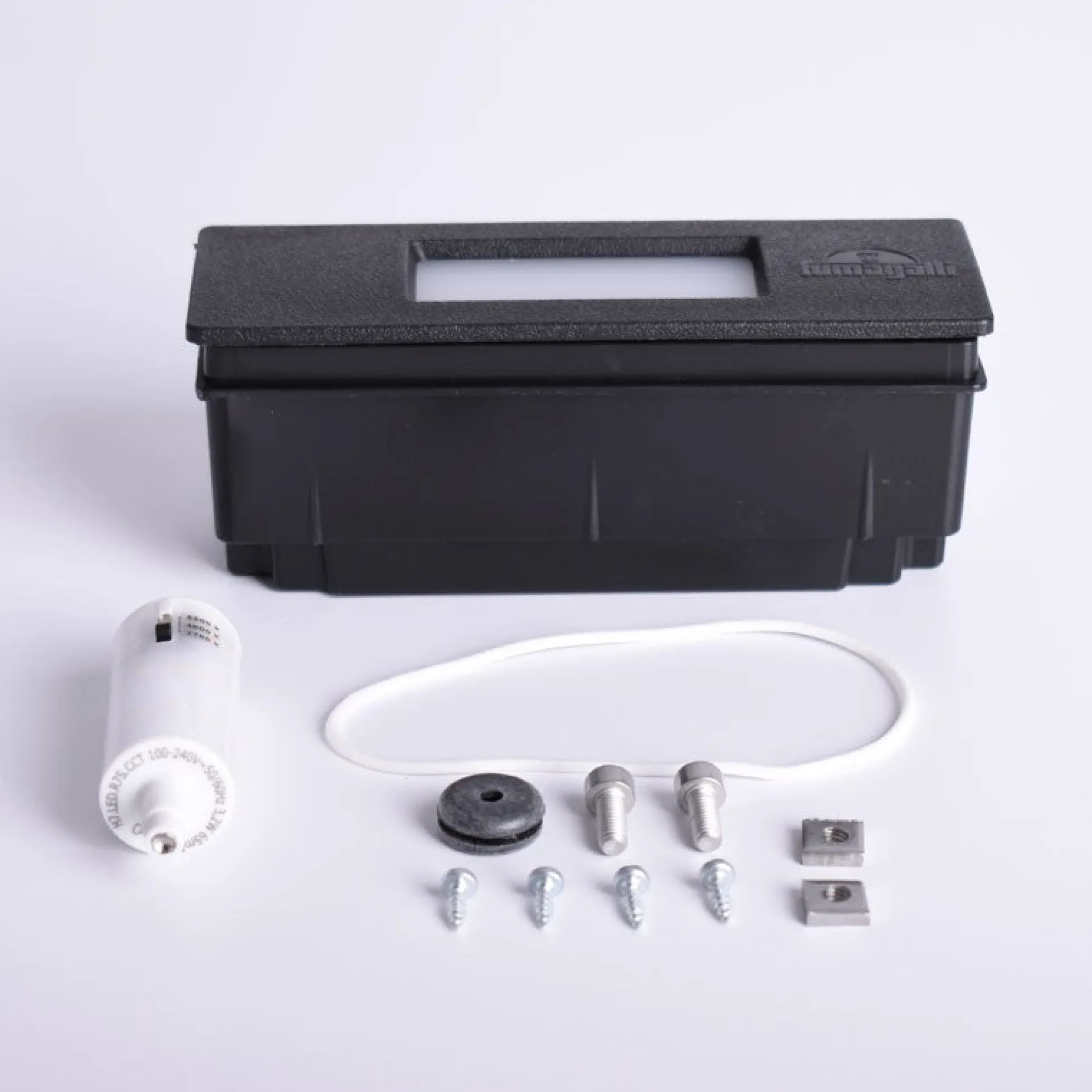 Baliza exterior LED empotrable pared Fumagalli "Nina 150" 3.5W - IP55 - R7S - CCT