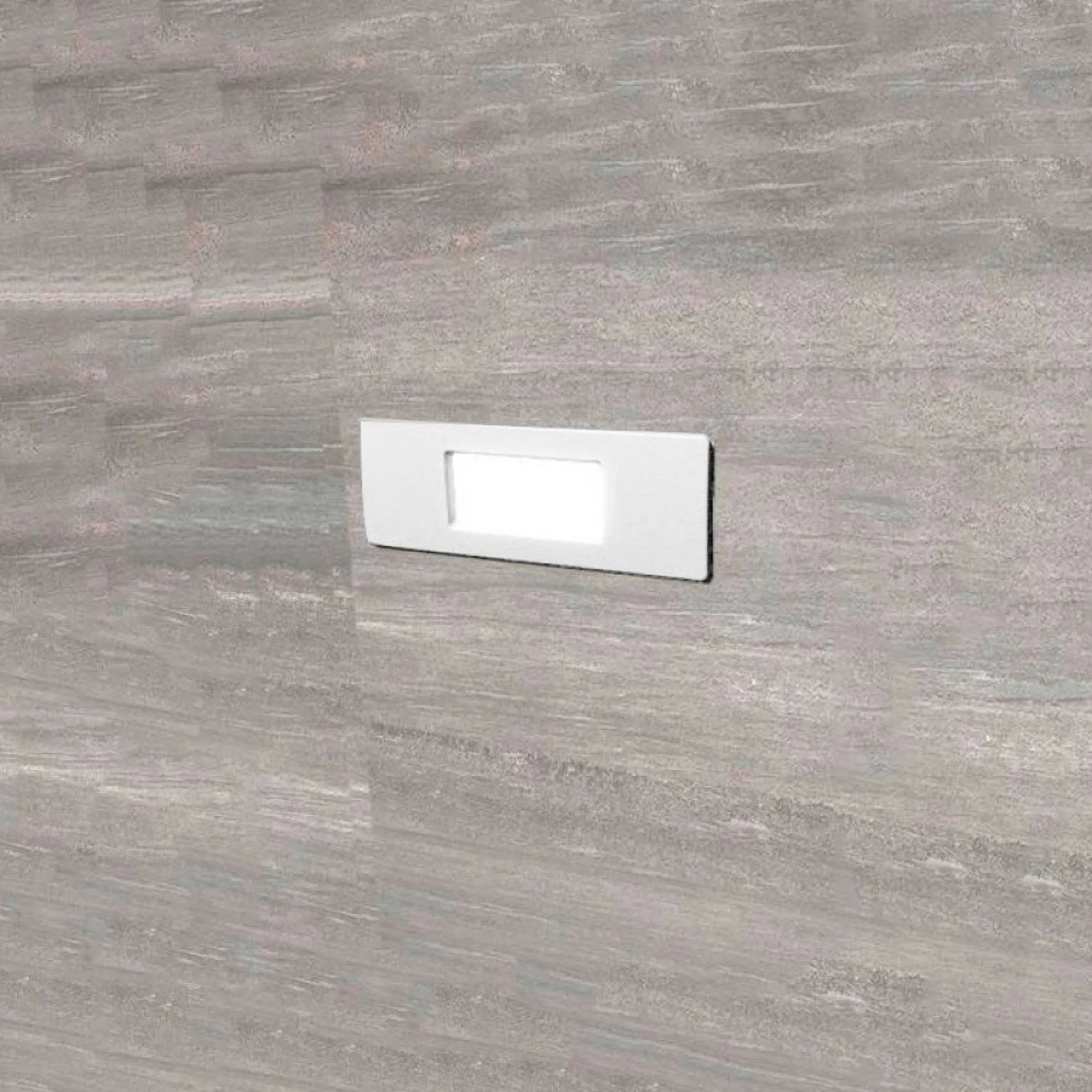 Baliza exterior LED empotrable pared Fumagalli "Nina 150" 3.5W - IP55 - R7S - CCT