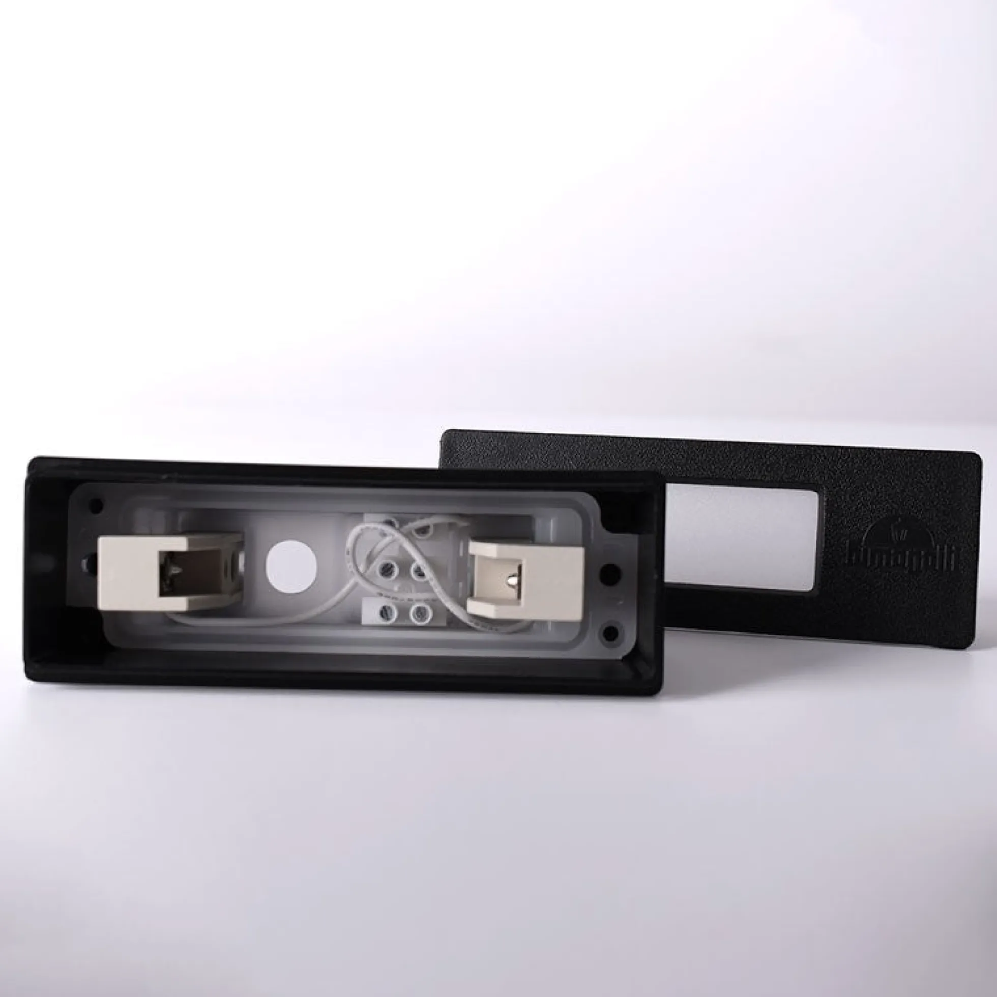Baliza exterior LED empotrable pared Fumagalli "Nina 150" 3.5W - IP55 - R7S - CCT