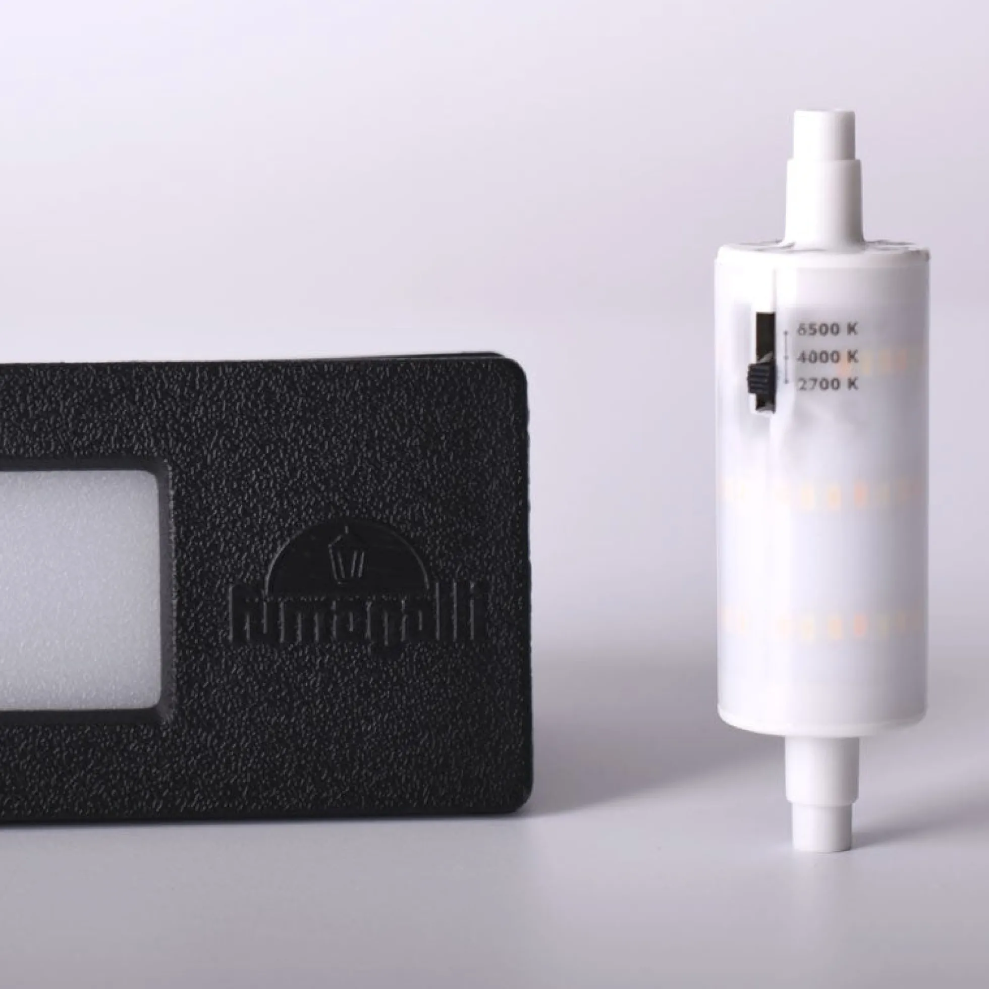 Baliza exterior LED empotrable pared Fumagalli "Nina 150" 3.5W - IP55 - R7S - CCT