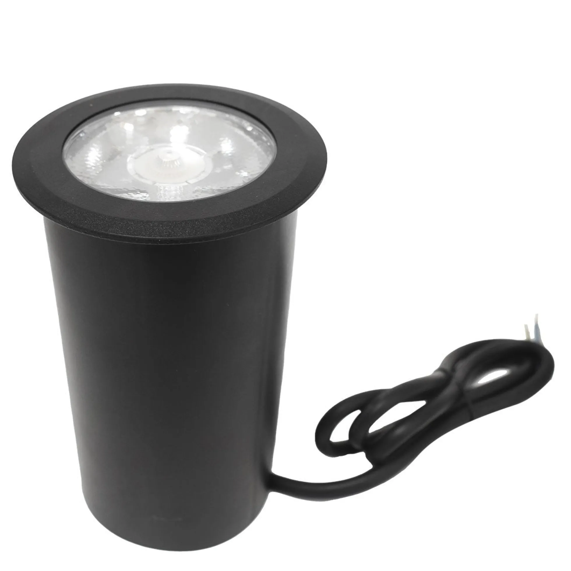 Baliza LED empotrable en suelo 30W -Blanco cálido - Ø10cm- IP67 - 220v