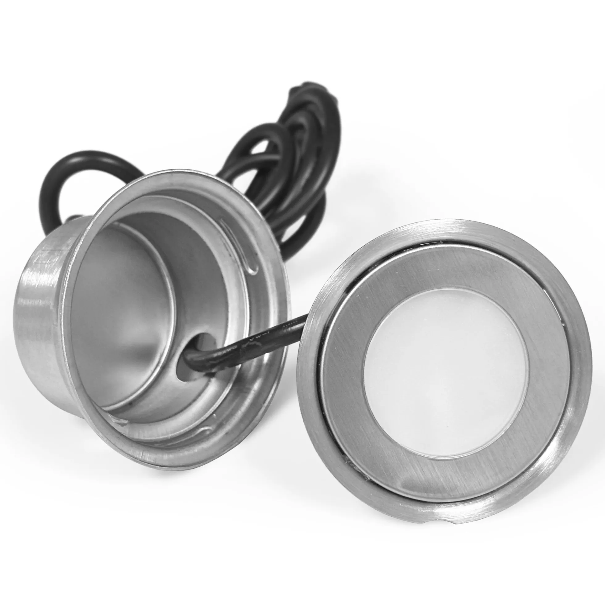 Baliza LED exterior empotrable - RGB - 0,7W - IP67 - Ø60mm