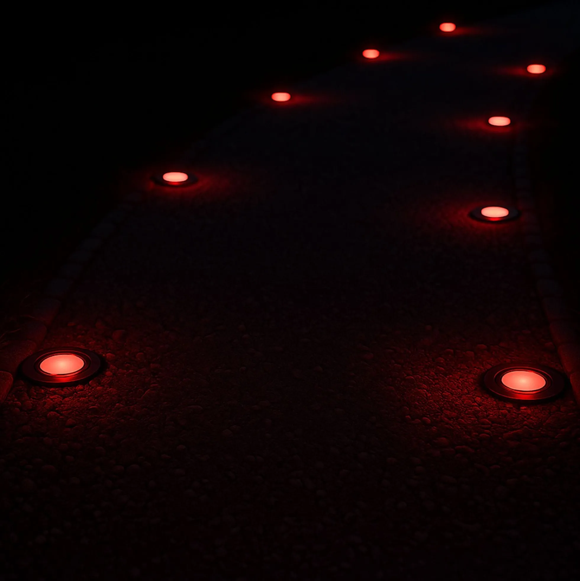 Baliza LED exterior empotrable - RGB - 0,7W - IP67 - Ø60mm