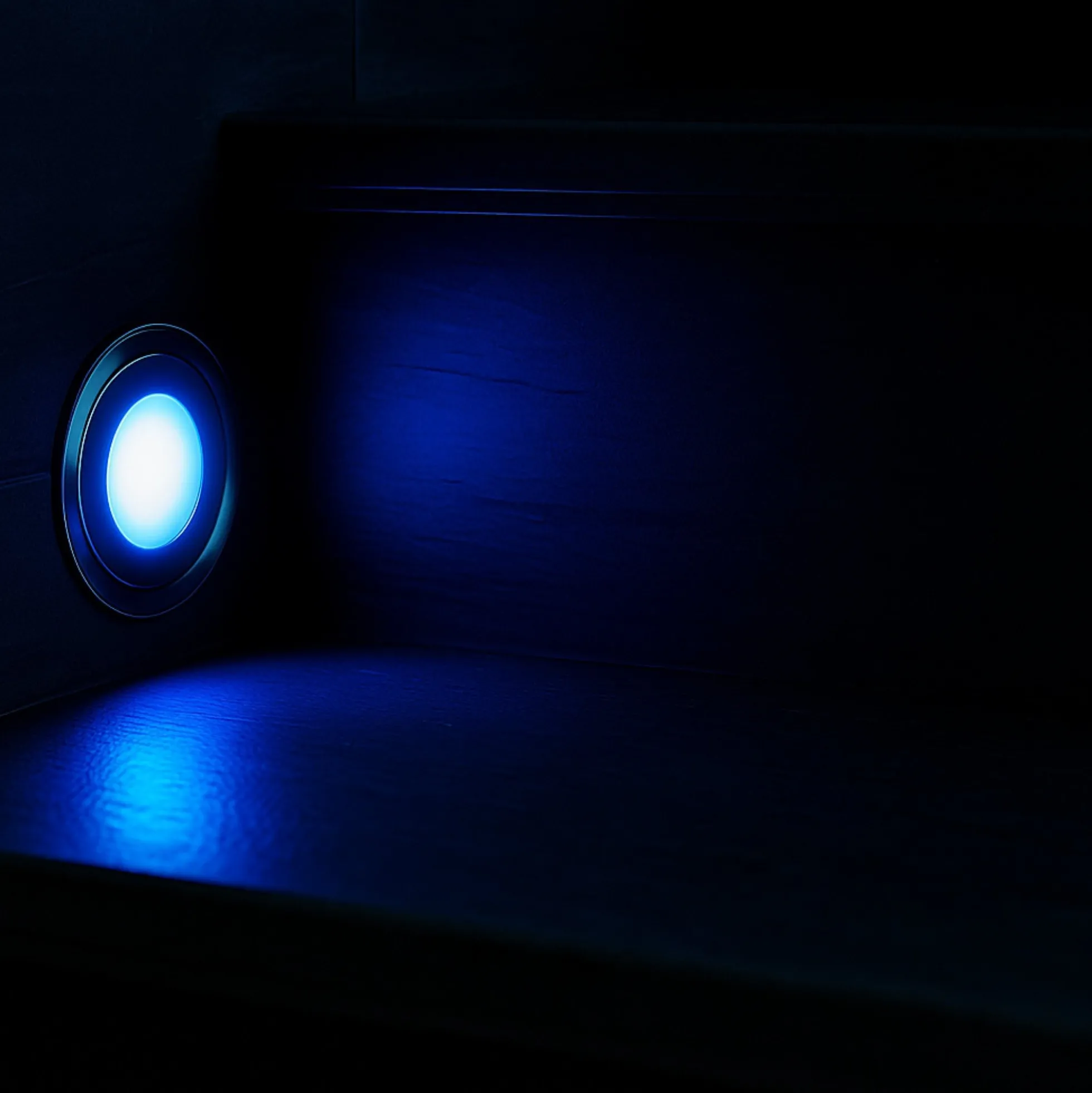 Baliza LED exterior empotrable - RGB - 0,7W - IP67 - Ø60mm