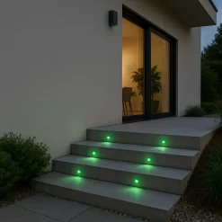 Baliza LED exterior empotrable - RGB - 0,7W - IP67 - Ø60mm