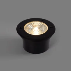 Baliza LED exterior suelo 18W - 12V DC - IP67 - Ø15cm -30º - RGB/3000K