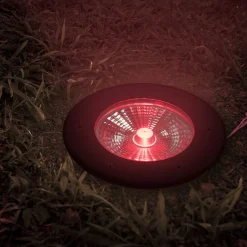 Baliza LED exterior suelo 18W - 12V DC - IP67 - Ø15cm -30º - RGB/3000K