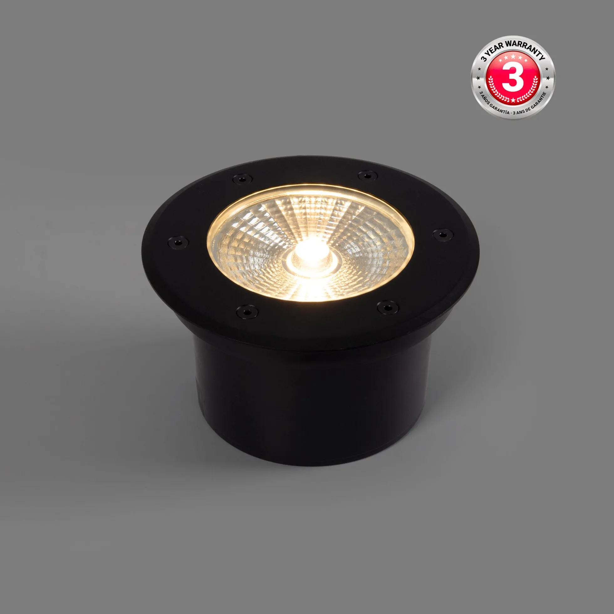 Baliza LED exterior suelo 18W - 100-240V - IP67 - Ø15cm - 30º
