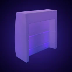Barra de bar LED RGBW - 64W - Recargable