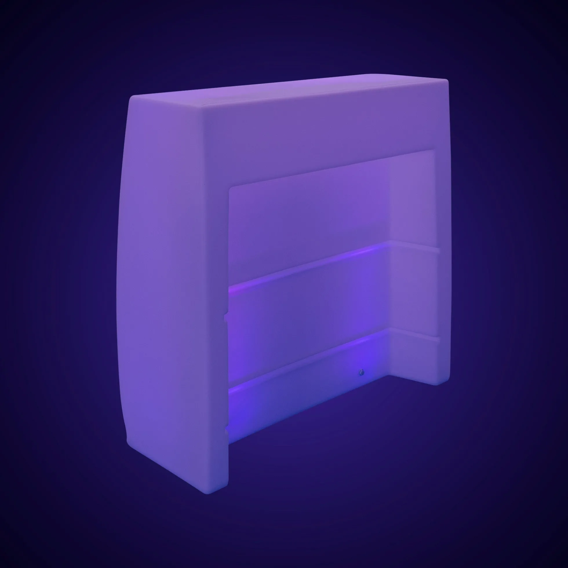 Barra de bar LED RGBW - 64W - Recargable