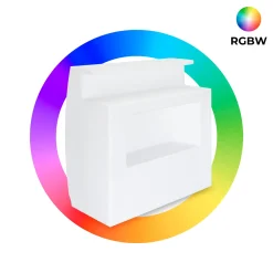 Barra de bar LED RGBW - 2 x 5W - Recargable